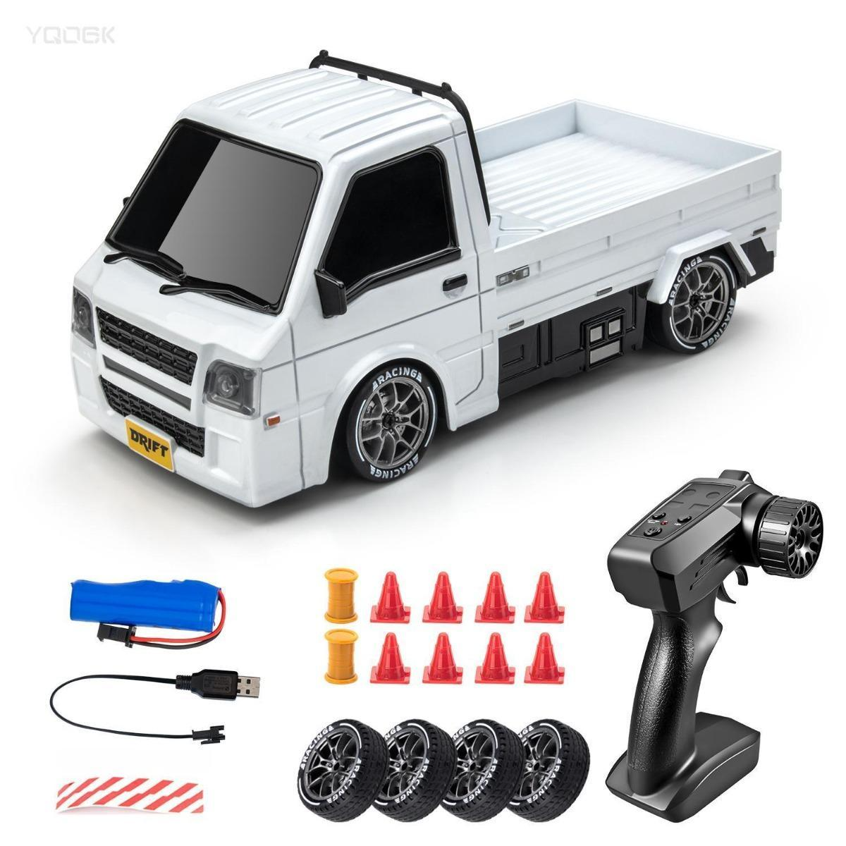 Scale 2.4GHz 4WD Remote Control RC Drift Car  High Speed LED Lights Drift Tires Kids  Toy For Indoor  & Outdoor Play Easter Gift RC Cars photo 6