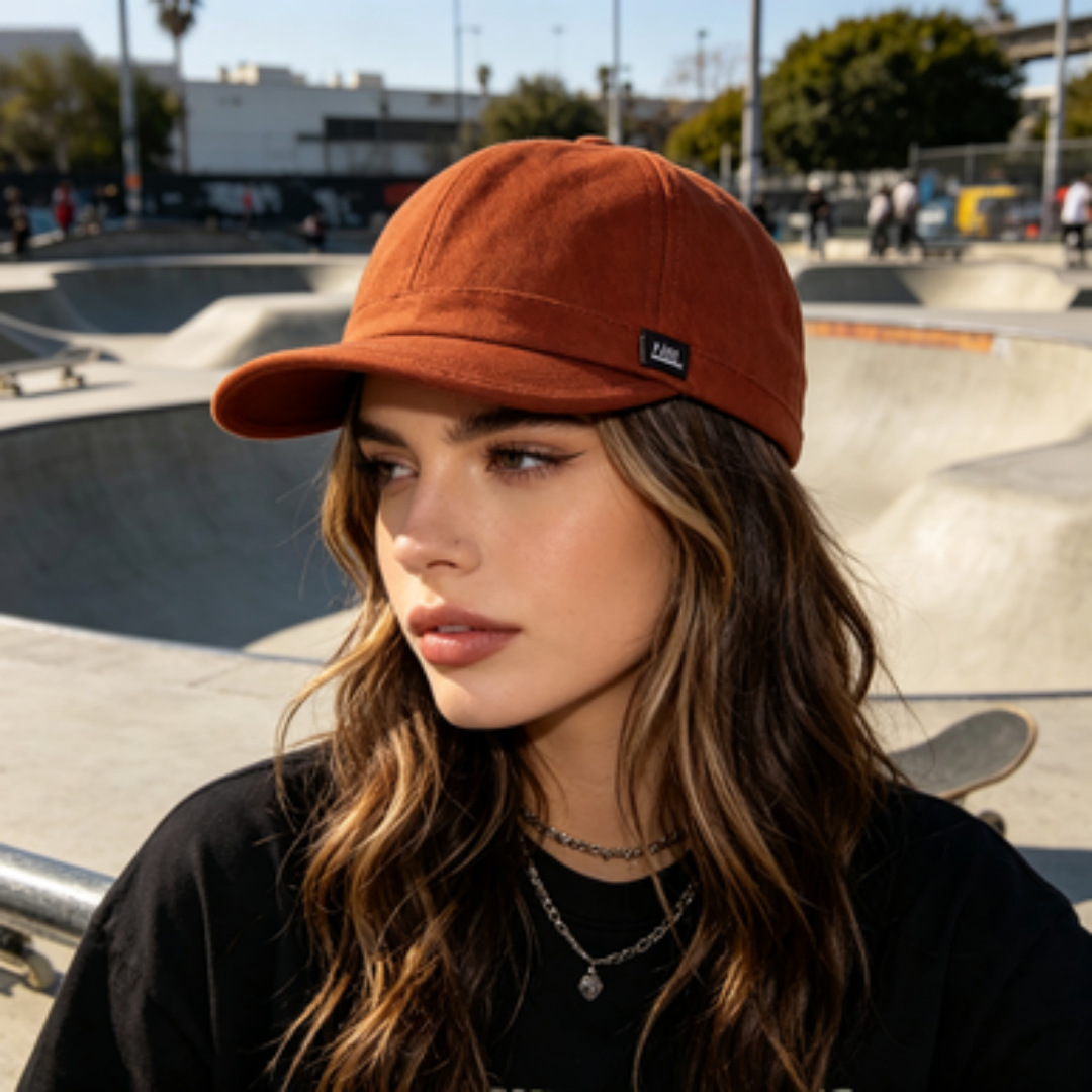 Korean-style Fashionable Lettered Small Patch Baseball Cap For Both Men And Women, Suitable For Outdoor, Casual, And Sports Wear, Ideal For Stylish Combinations. photo 1
