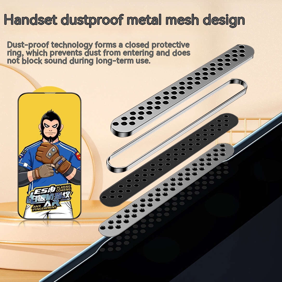 HD Dustproof Electroplating Mobile Phone Film photo 5
