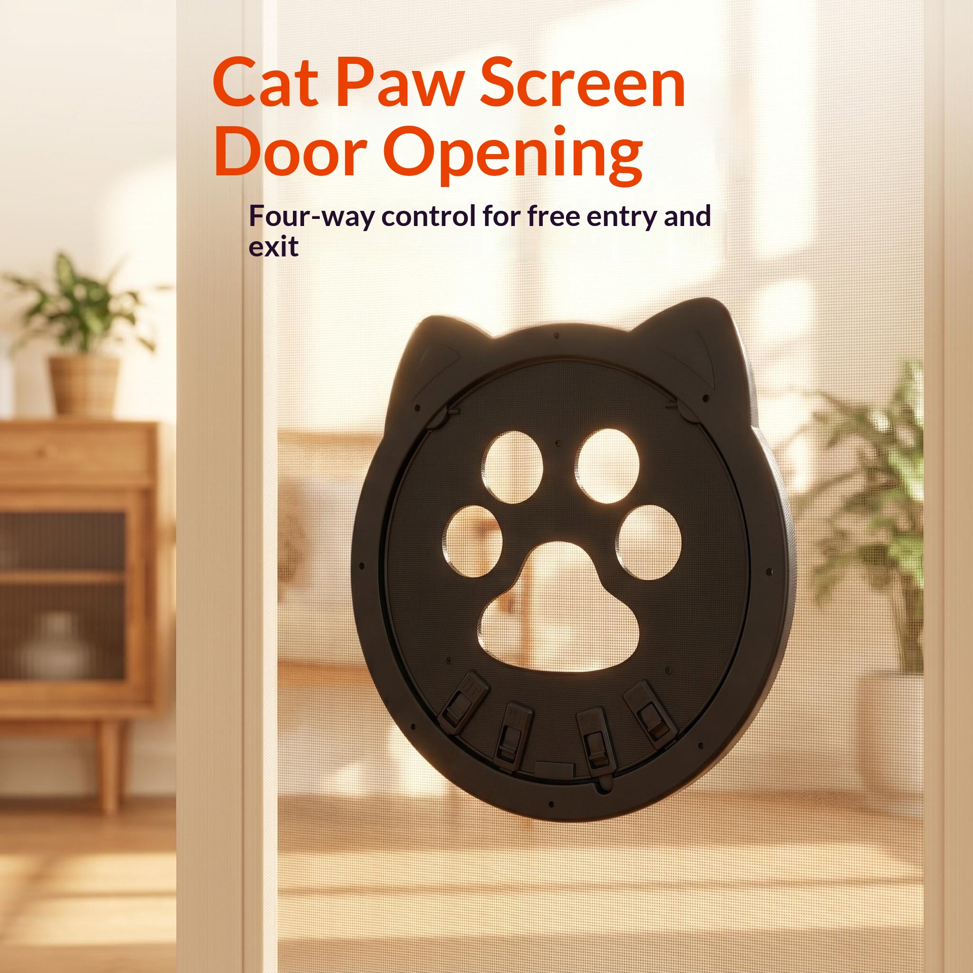 Directional Pet Door With 4-Way Lock photo 8