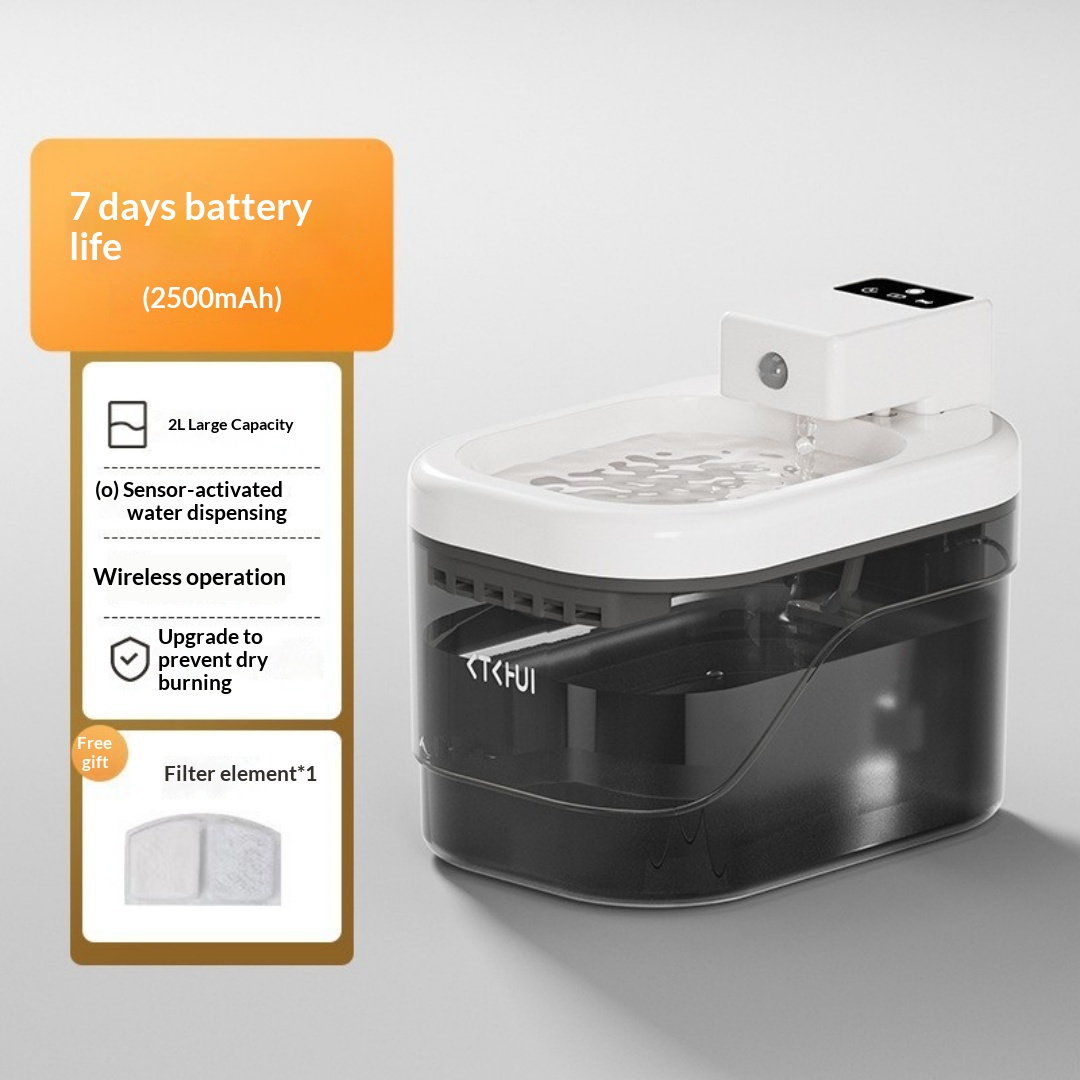 Wireless Sensor-Activated Pet Water Fountain photo 3
