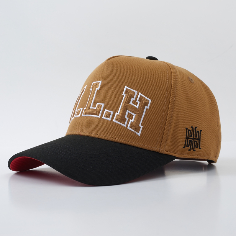 Color Block Heavy-Duty 3D Embroidery Baseball Cap photo 6