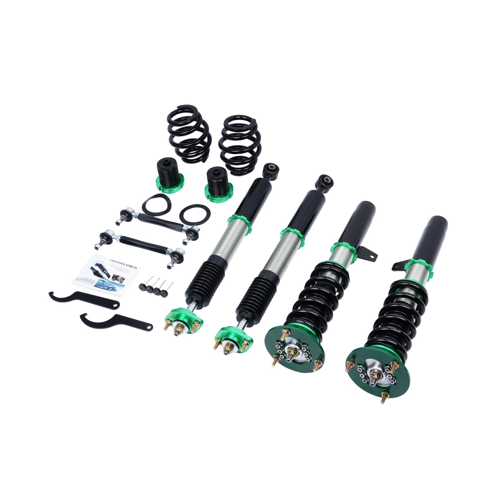 NEW Monotube Coilover Kit 32-Way Damping For BMW 3-Series 1999-2006 E46 RWD ONLY photo 1