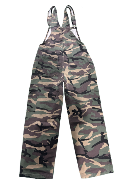 Camo Overalls Men Big And Tall Plus Size Loose Fit Cargo Workwear Bib Overalls US Ready Stock photo 7