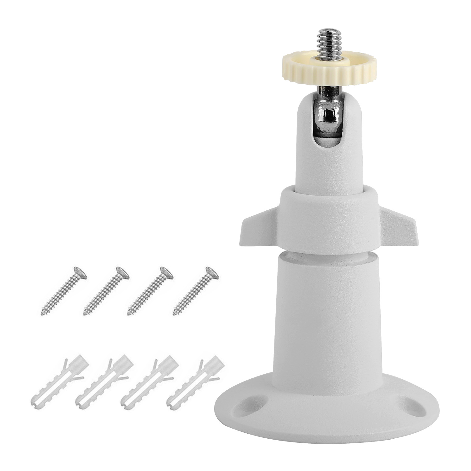 3 Packs  Per Set Security Camera Wall Mount For Arlo 360 Degree Adjustable Camera Holder Garden Patio Screw Mount Universal Fit For  Imperial Standard Screw Interface No Camera photo 6