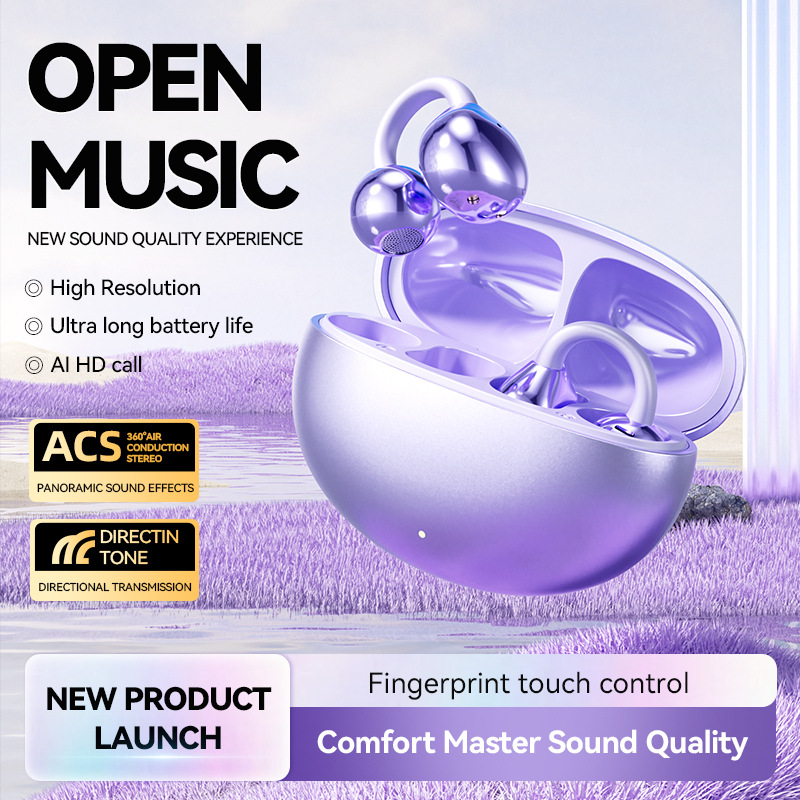 Cross Border Explosion M91 Bluetooth Earphone Clamp-in-Ear High Quality Durable Wear-Free Low Latency Wireless Bluetooth Headphones photo 4