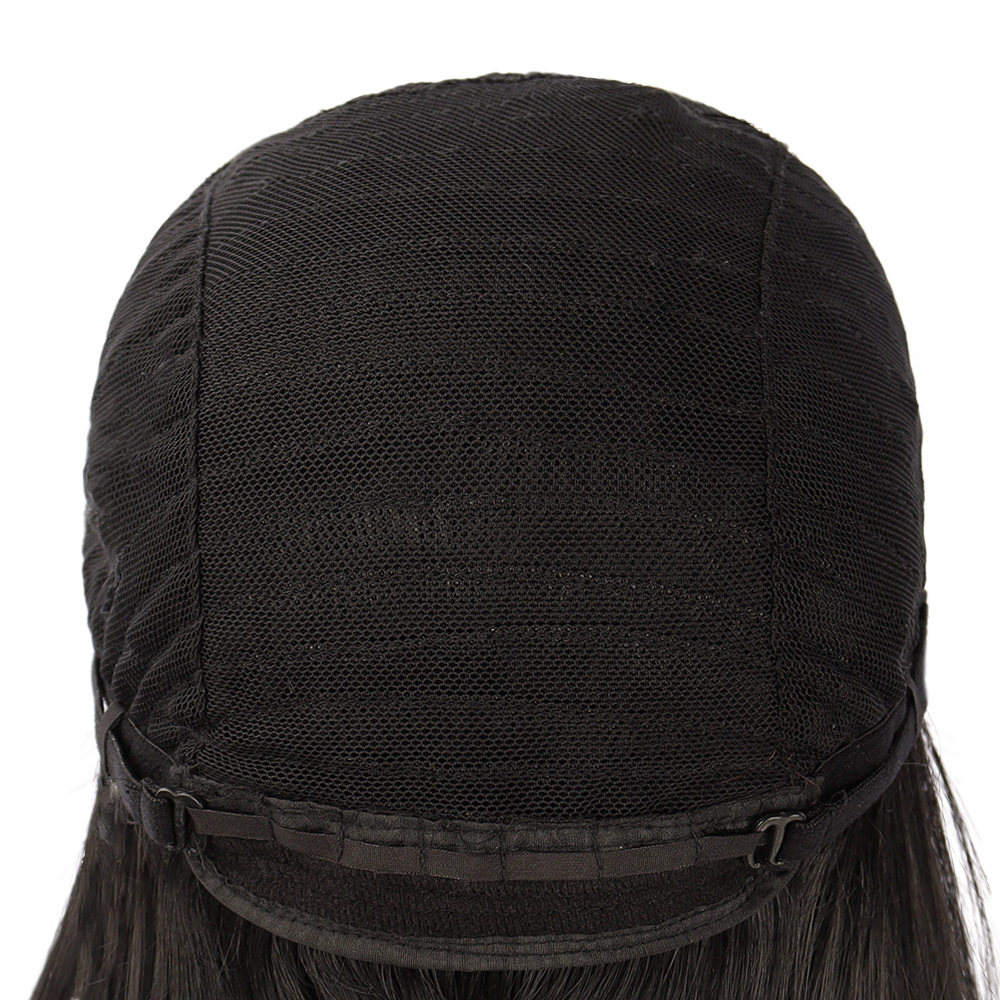Character Bangs Medium Long Textured Straight Hair photo 6