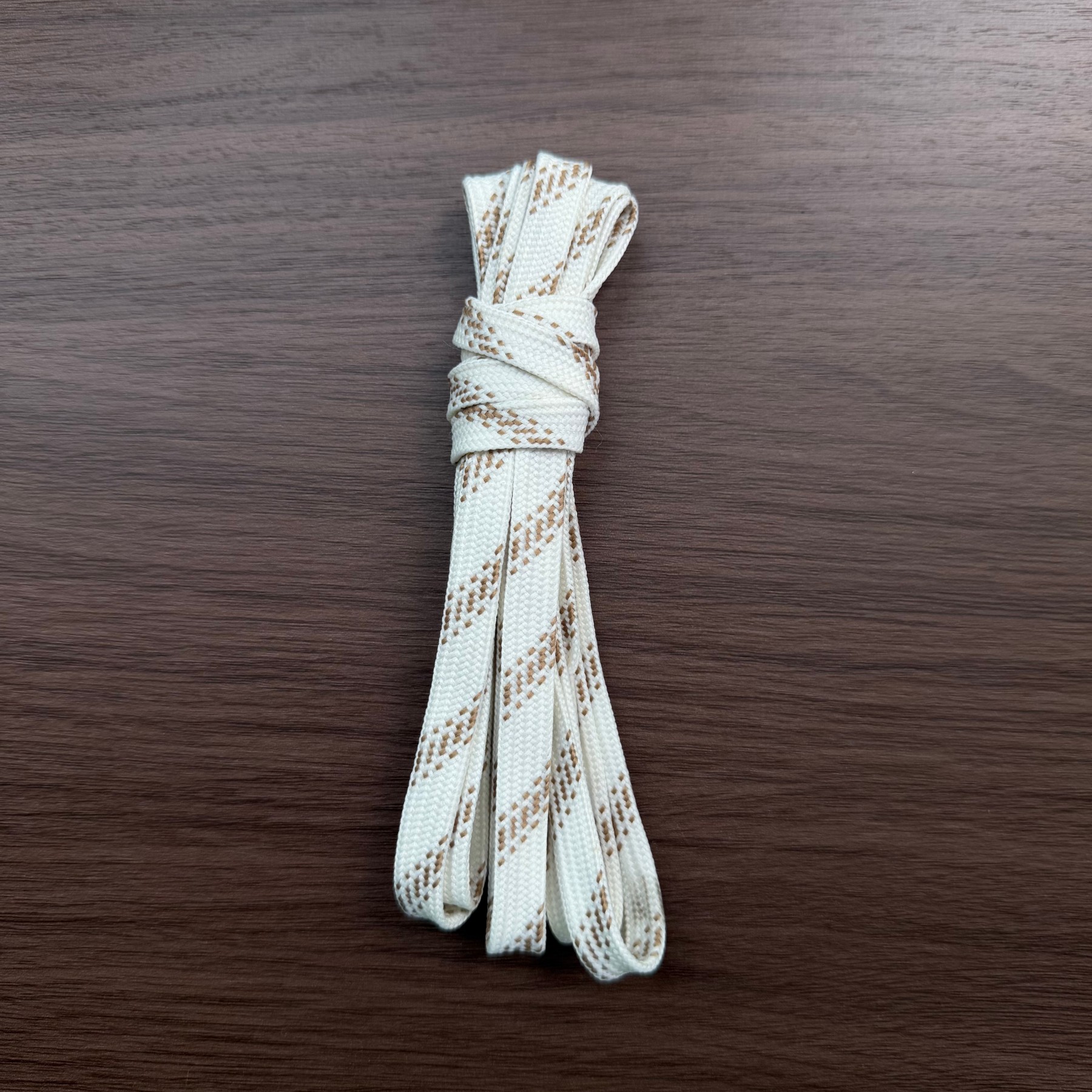 Flat Ribbon Diagonal-Jacquard Shoelaces photo 4