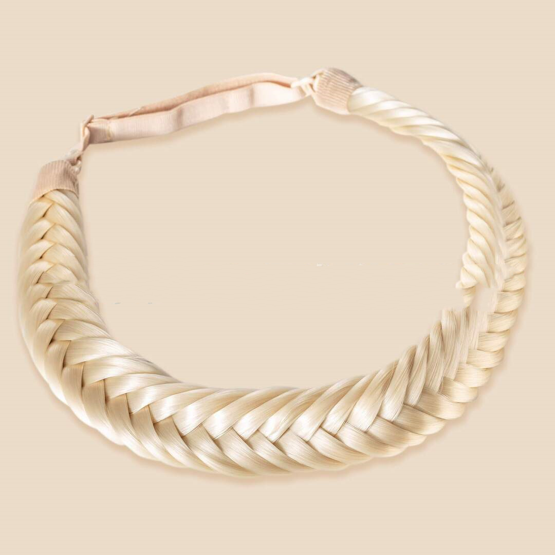Fashion Braided Two-strand Wig Braid Headband photo 2