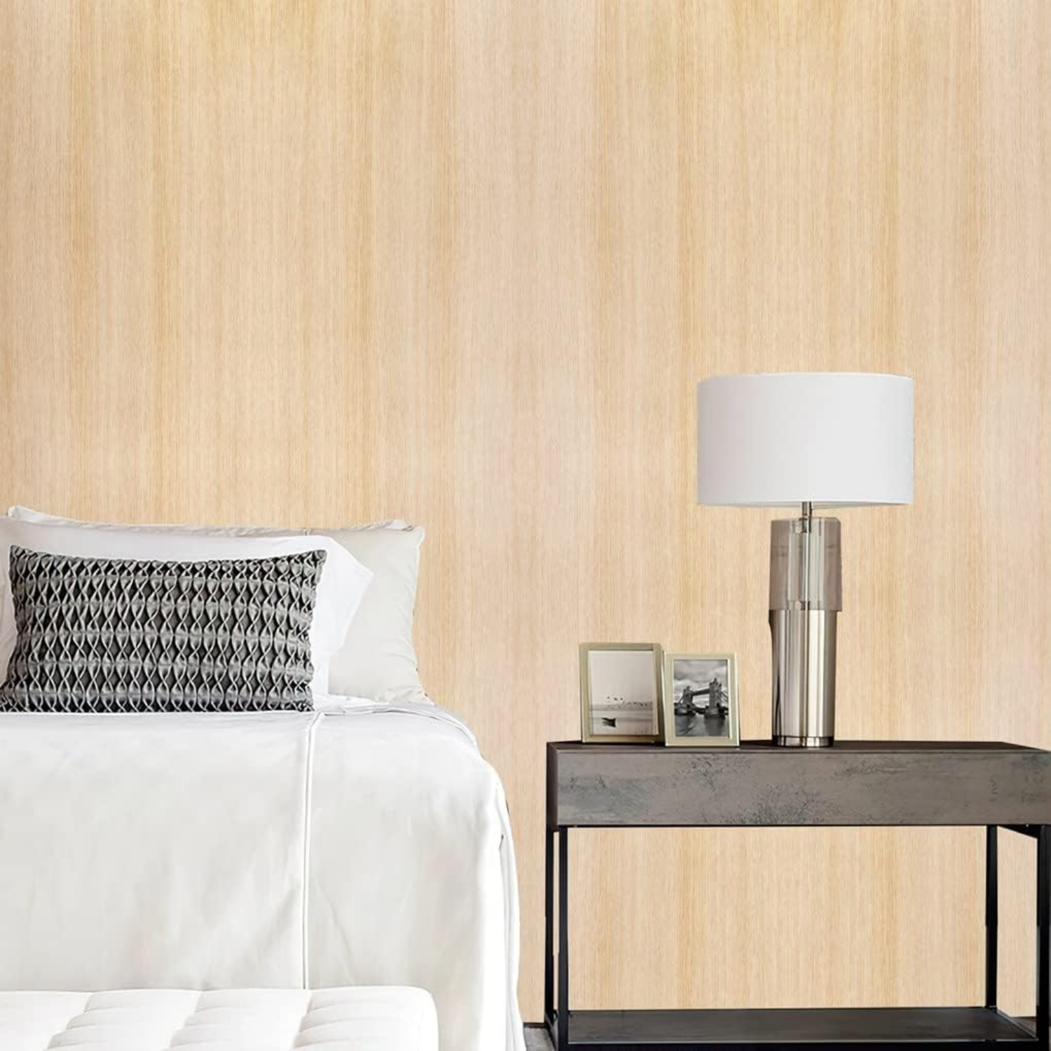 Peel And Stick Wood Contact Paper Self-Adhesive Vinyl Film For Cabinets Shelves Drawers Oak Wood photo 2