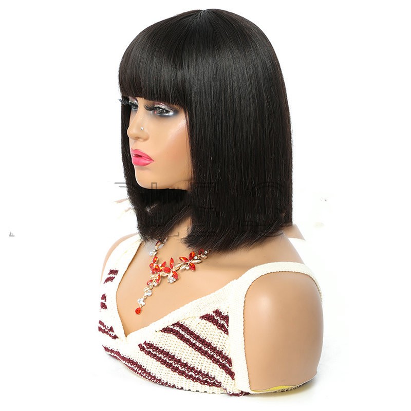 Womens Short Hair Series Real Bob Headgear photo 3