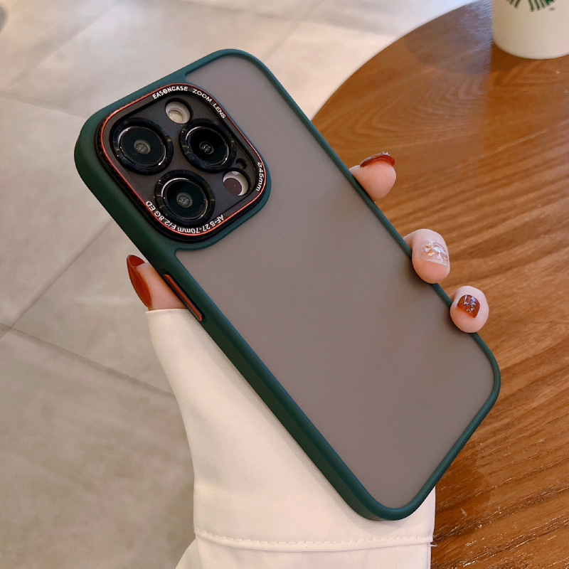Metal Lens Circle Skin Feeling Matte Protective Cover photo 4