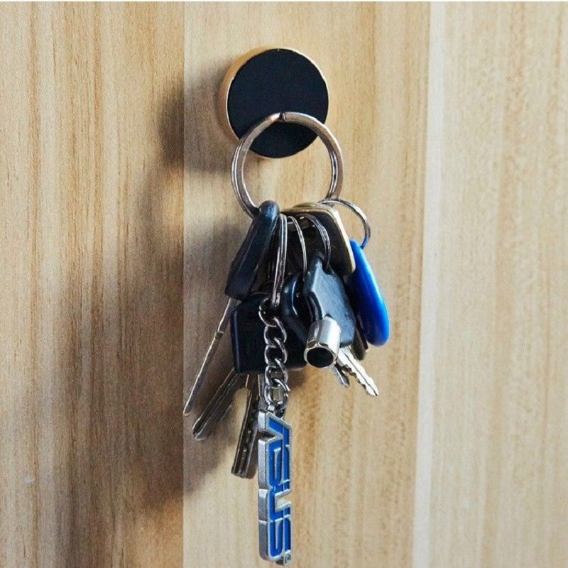 The Best-selling Aluminum Alloy Adhesive Round Mobile Phone Magnetic Stand Is Suitable For Car Air Outlets And In-car Navigation To Stick Freely photo 2