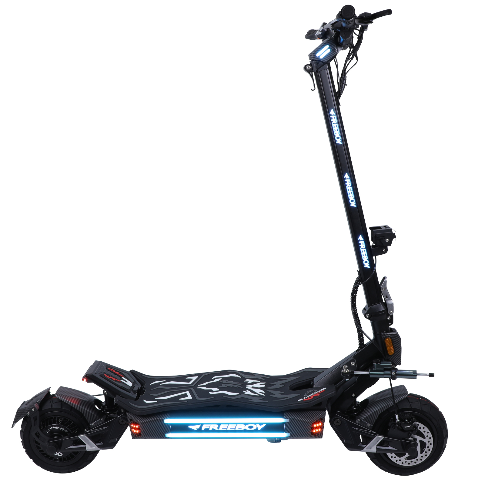 H16 High Standard Carbon Fiber Decal Design E-Scooter photo 8