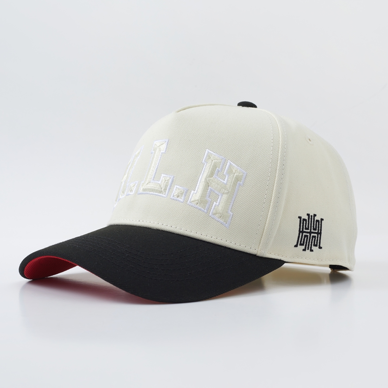 Color Block Heavy-Duty 3D Embroidery Baseball Cap photo 5
