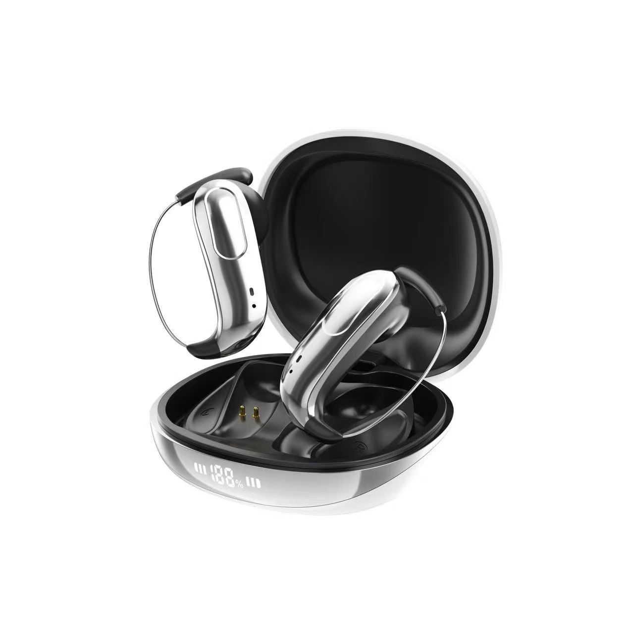 KP-113 Best-selling Wireless Bluetooth Ear-hook Headphones High-quality Audio Low Latency For Music Gaming Factory Direct In Stock photo 3