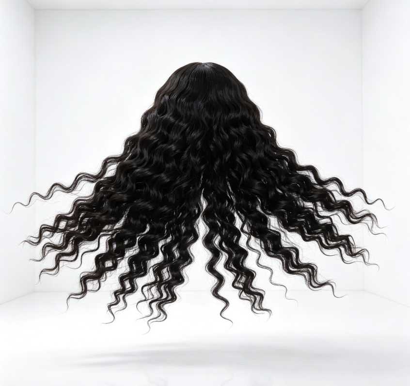 Real Hair Wig Full Head Set BOB Short Hair Long Straight Hair Wavy Curly Hair Factory Wholesale Can Customize Any Color Of Women's Wig photo 3