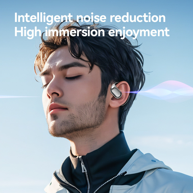 Cross Border Explosion M127 Long Range Hanging Earphone Private Model High Color Value Low Latency Wireless Bluetooth Headphones Wholesale photo 7