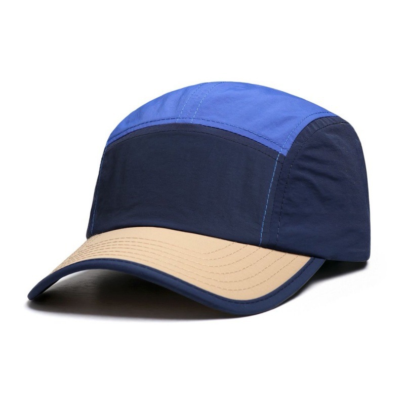 Japanese-style Vintage Quick-drying Multi-color Reflective Baseball Cap With Five-piece Workwear Design For Outdoor Climbing, Water Resistance And Sun Protection photo 5