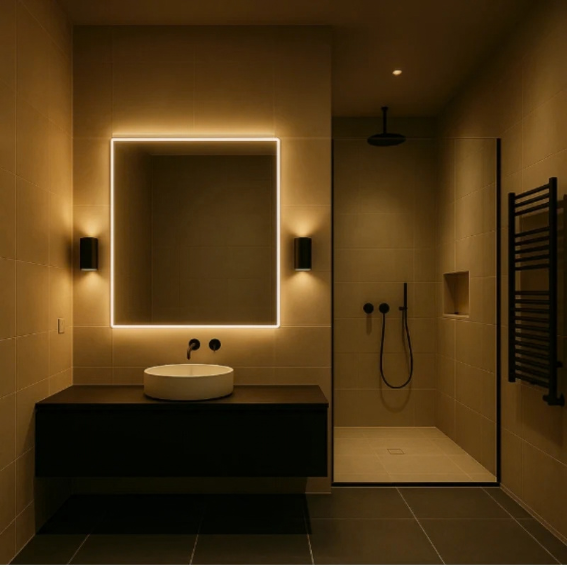 Plug-In Wall Light, 10W Dimmable LED With Day-Night Sensor, Warm White Night Light For Bedroom & Hallway photo 8