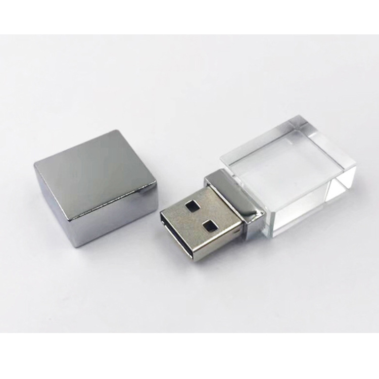 DIY Luminous Creative Crystal U Disk Mini Car photo 2