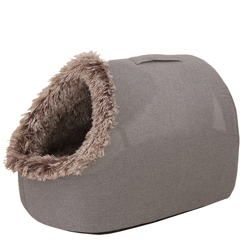Cat Bed, Thickened And Warm For Winter, Enclosed Pet Bed, Portable For Small Dogs, Amazon Cross-Border Pet Supplies photo 6