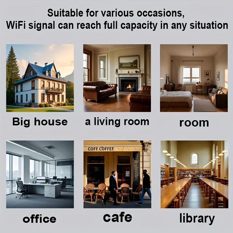 1200Mbps Wireless WiFi Repeater WiFi Signal Booster Dual-Band 2.4G 5G WiFi Extender 802.11ac Gigabit WiFi Amplifier WPS Router photo 2