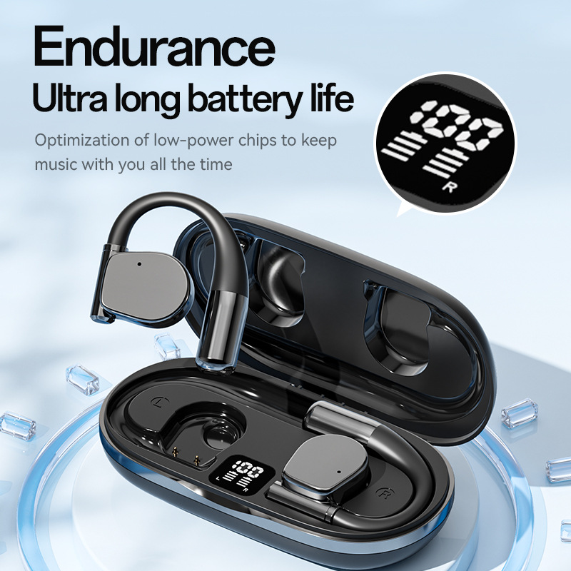 Cross Border Explosion M127 Long Range Hanging Earphone Private Model High Color Value Low Latency Wireless Bluetooth Headphones Wholesale photo 8