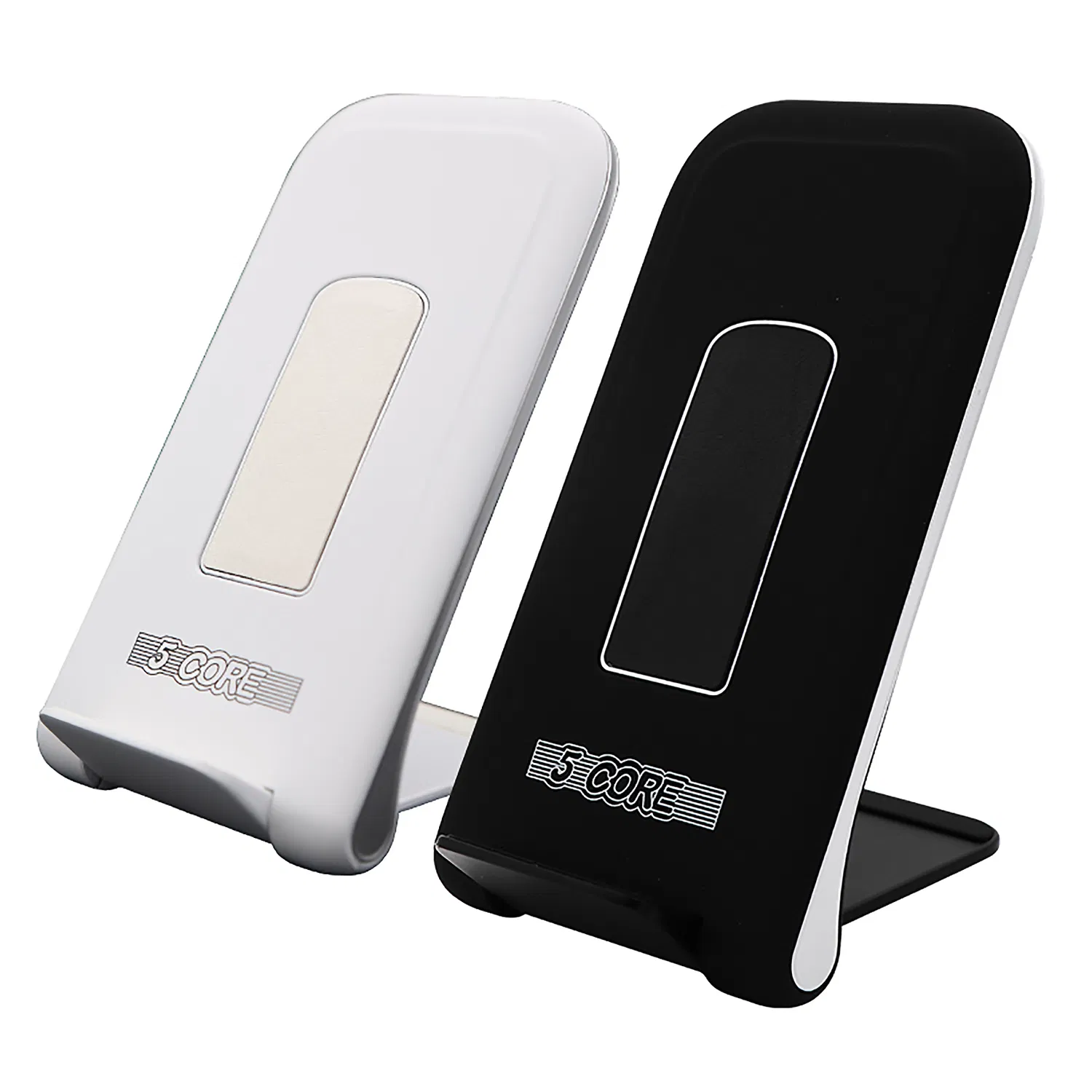 5 Core Wireless Charging Pad 15W Qi-Certified Max Fast Wire Less Phone Charger Glass Top Slim USB-C photo 1