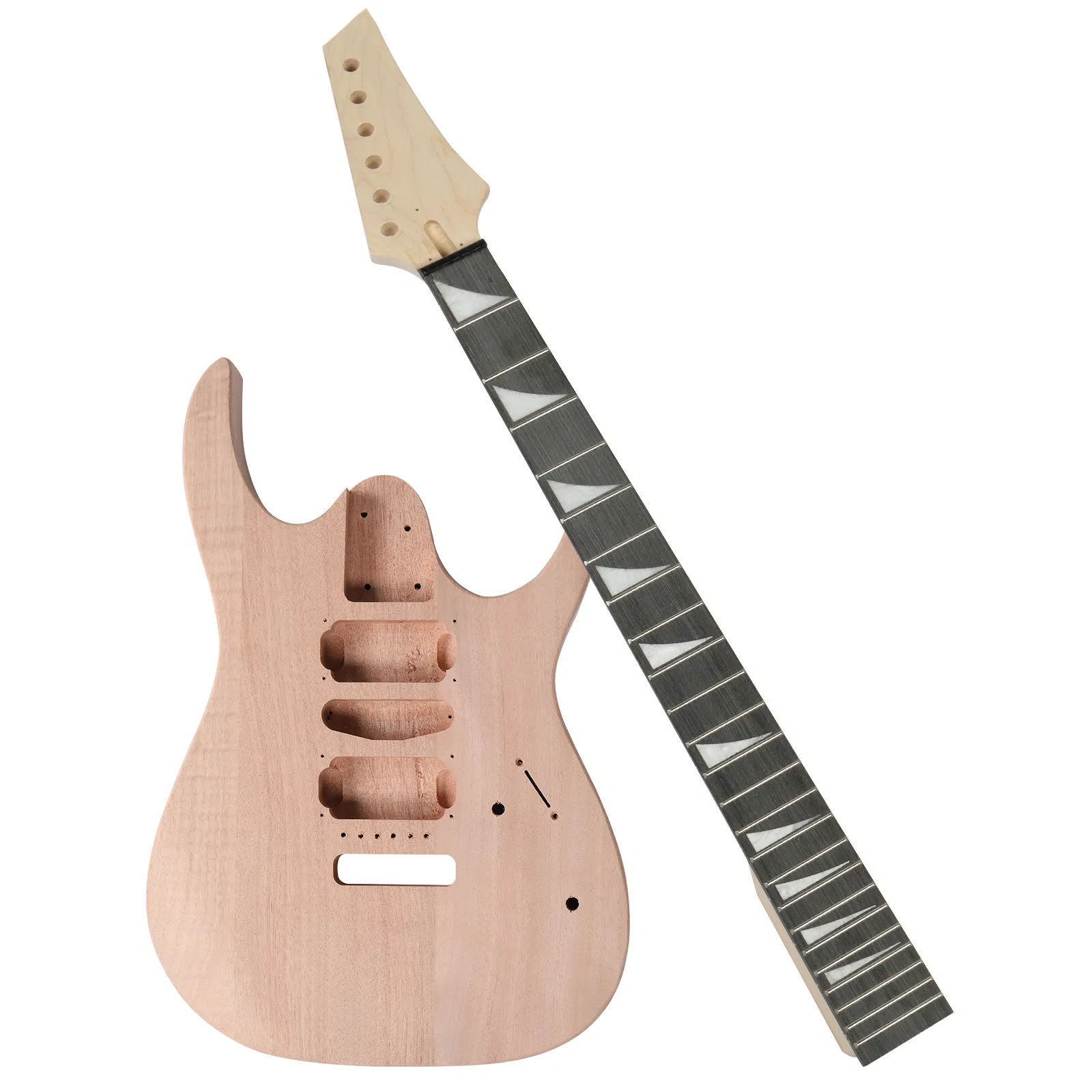 DIY 6 String 170 Style Electric Guitar Kits with Mahogany Body, Maple Neck and Accessories photo 7