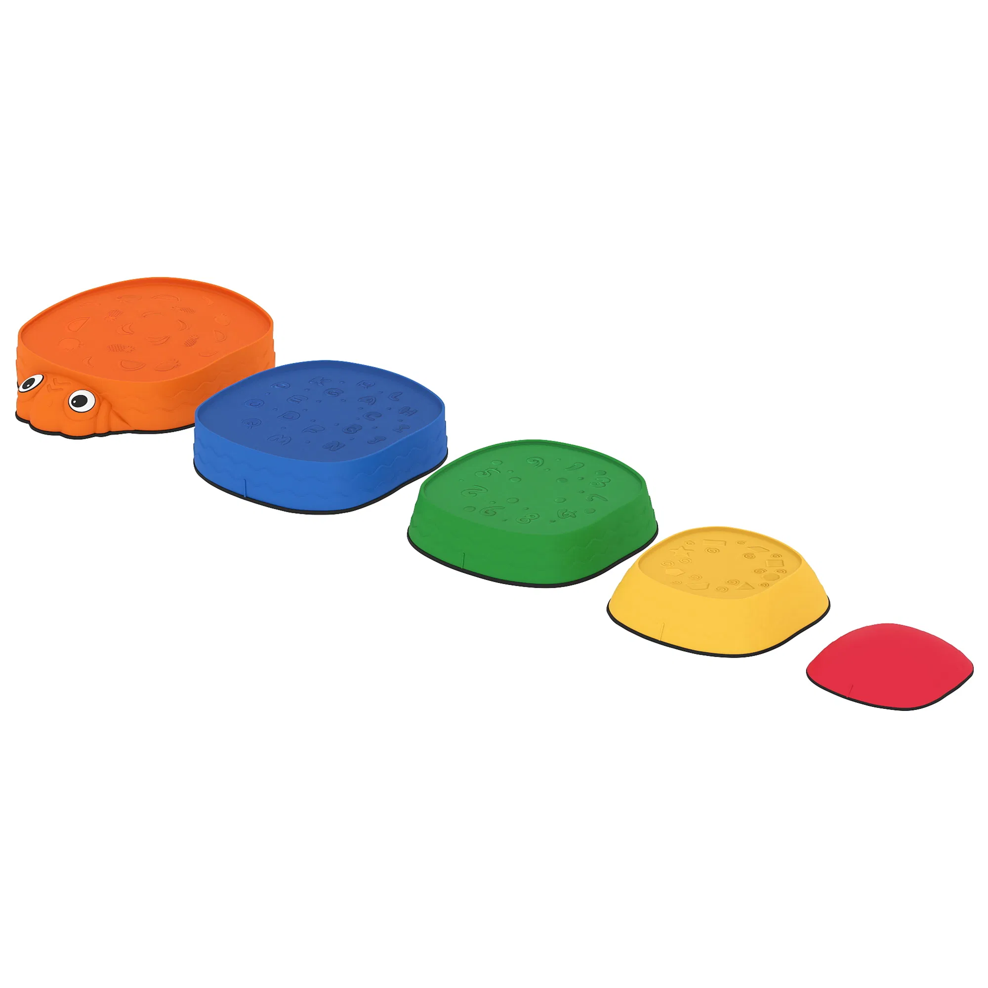 Ladybug Balance Stepping Stones for Promoting Balance Coordination and Strength, Outdoor & Indoor Obstacle Course photo 1
