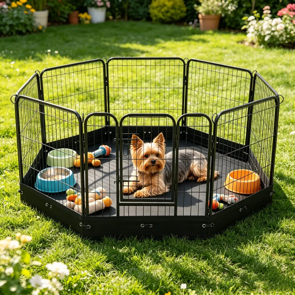 Dog House with Space-Saving for Outdoor photo 2