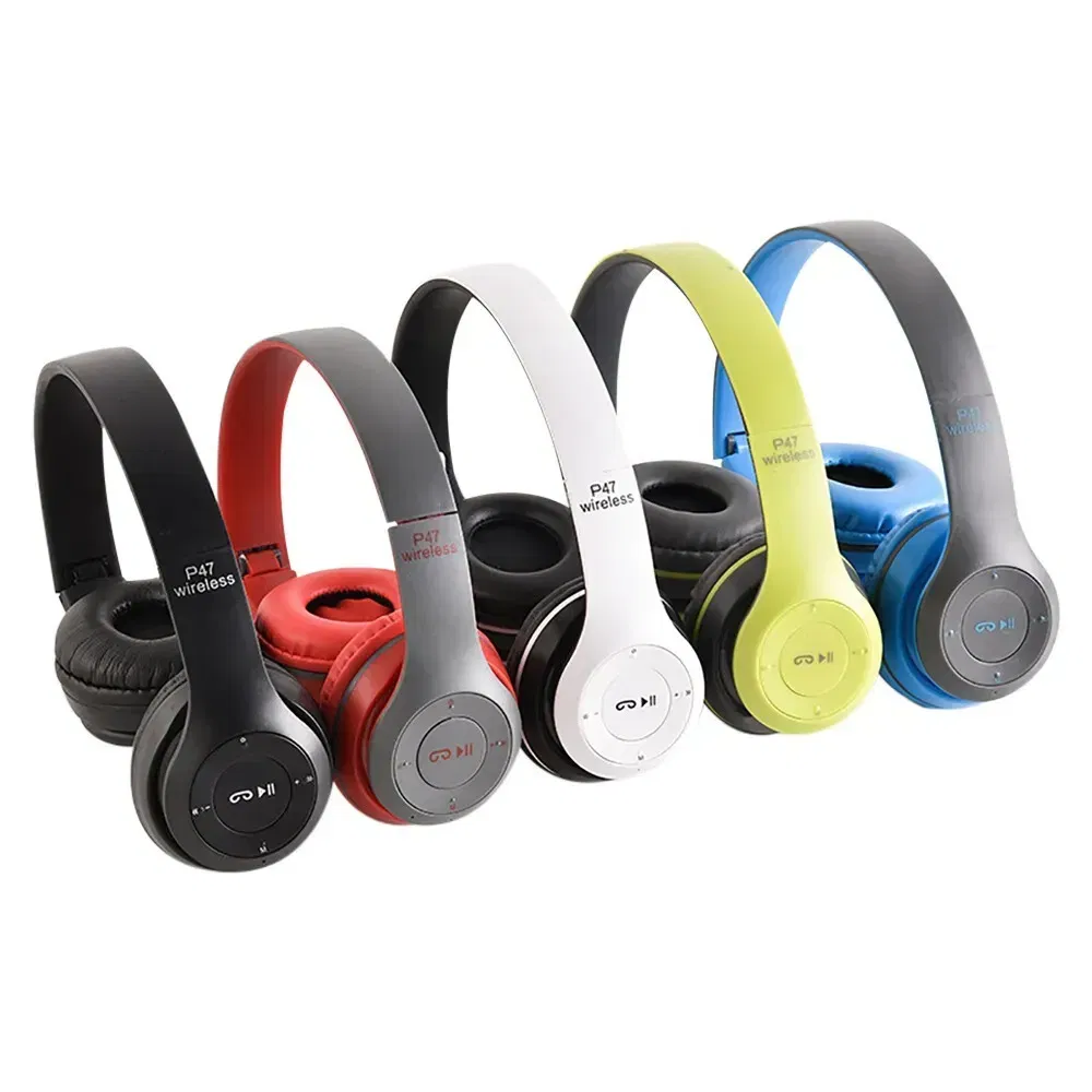 Wireless Bluetooth 5.0 Headphones Headset Over-Ear FM Radio MIC Foldable TF Card photo 5