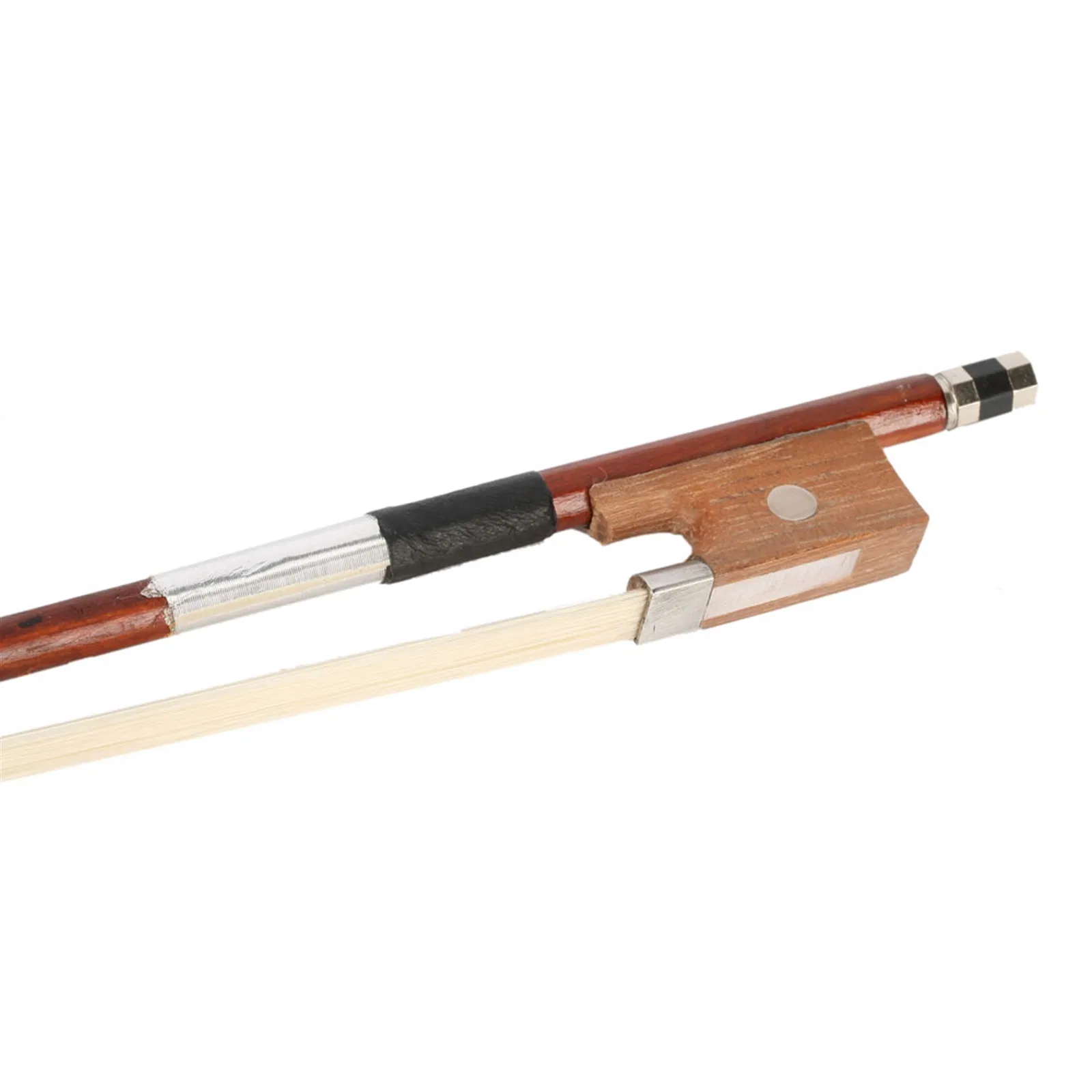 New 1/4 Acoustic Violin Case Bow Rosin Natural photo 2