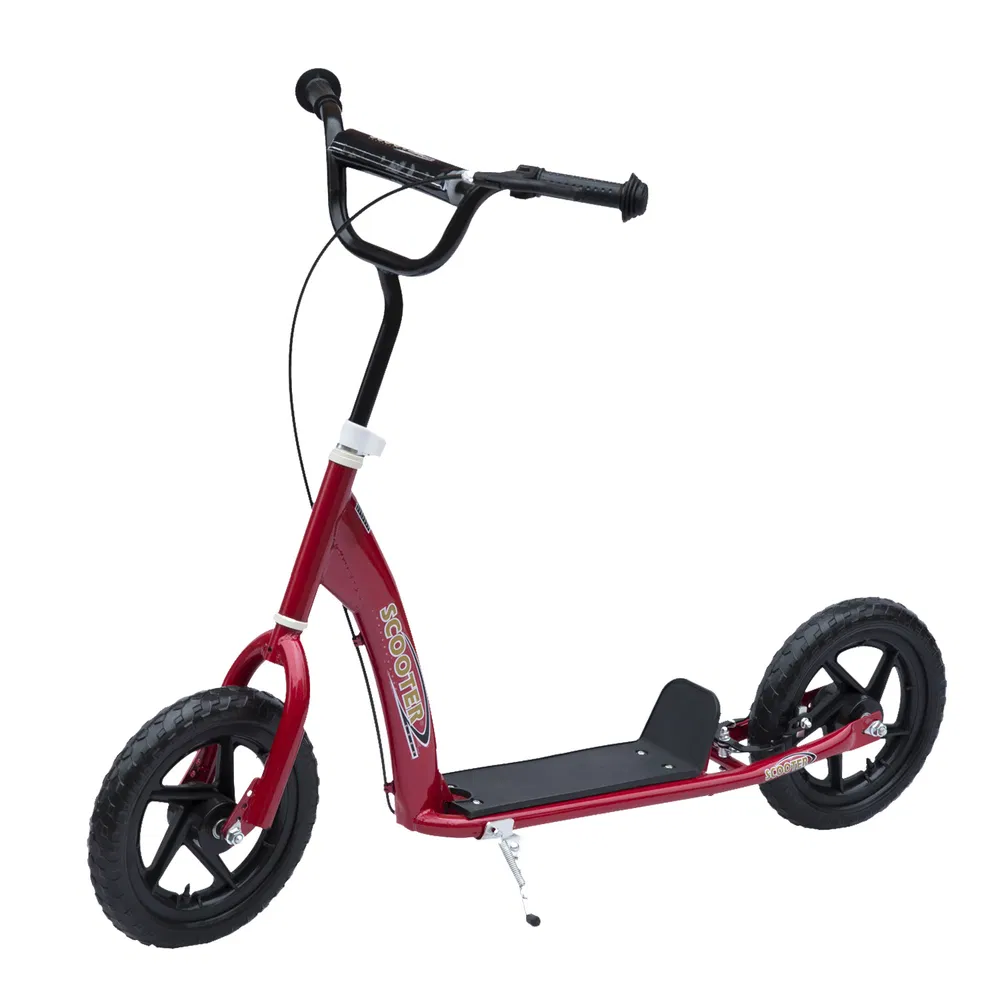 Kids Scooter Street Bike Bicycle for Teens Ride on Toy w/ 12'' Tire for 5-12 Year Old Red photo 7