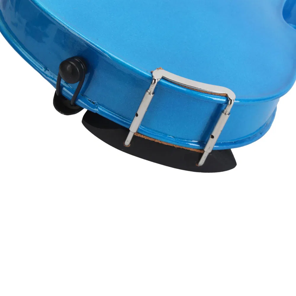 New 4/4 Acoustic Violin Case Bow Rosin Dark Blue photo 8