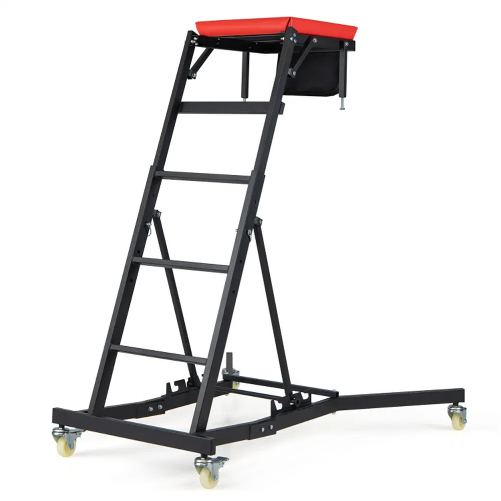 400 LBS Capacity Heavy Duty Topside Creeper with 4-Level Height Adjustable, Foldable Automotive Engine Creeper photo 2