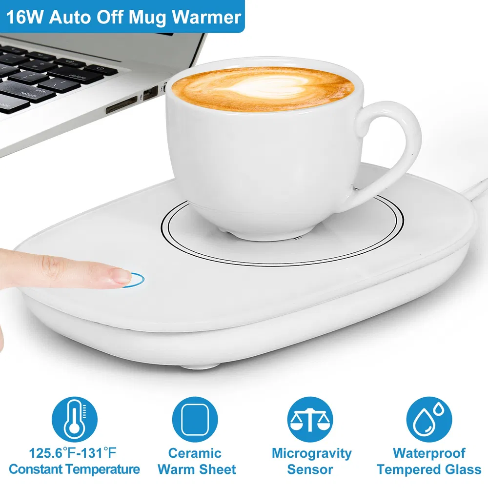 Coffee Mug Warmer Cup Warmer Auto Shut Off Coffee Tea Milk Electric Heater Pad Office Home Desk Coffee Mug Warmer Electric Beverage Warme photo 2