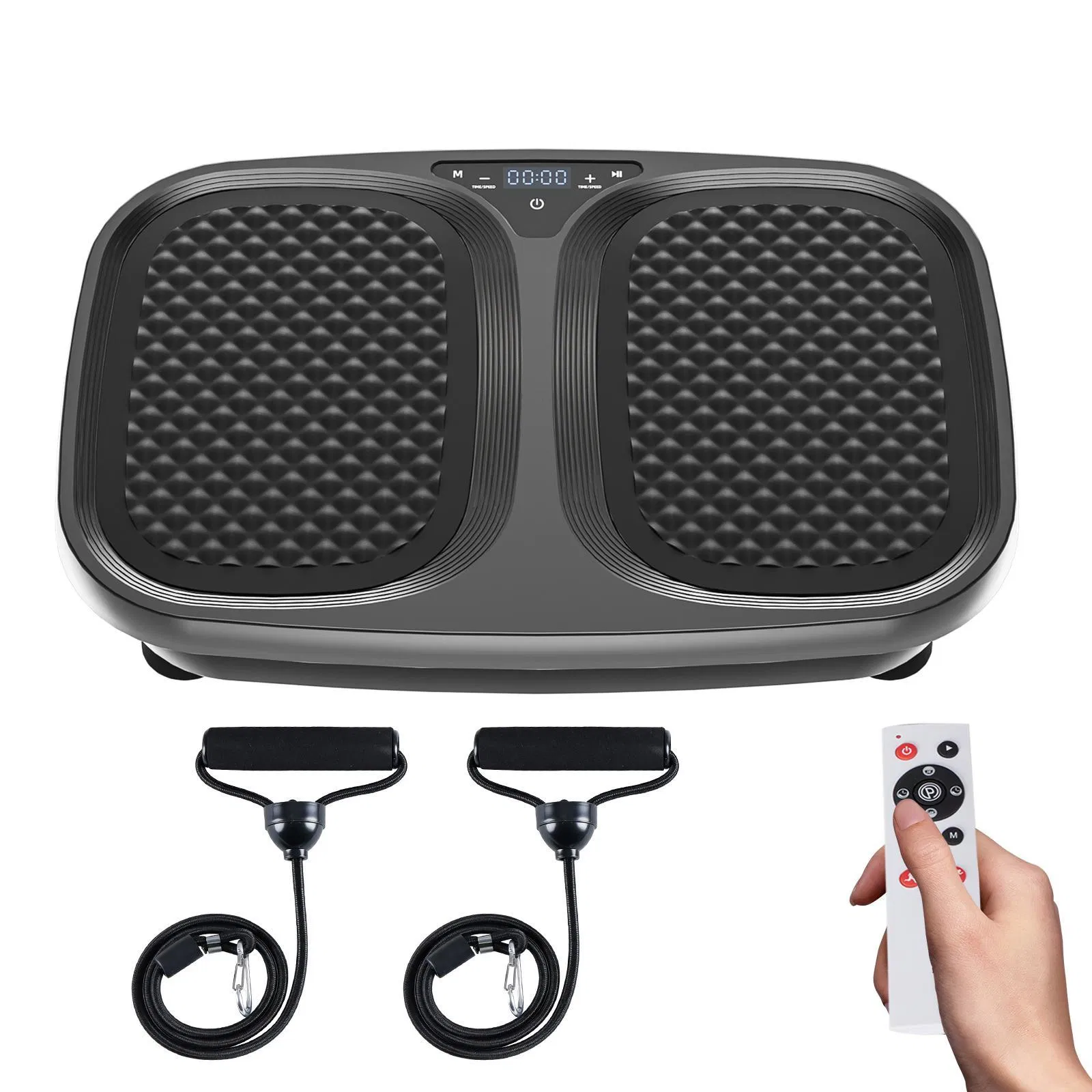 Vibration Plate Exercise Machine for Home Gym, Whole Body Workout Fitness Platform for Weight Loss, Balance Training photo 1