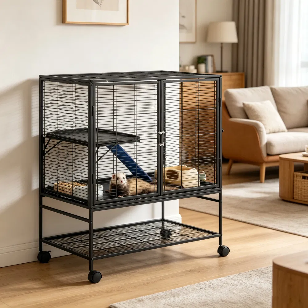 Animal Cage with Non-Slip and Easy to Clean for Outdoor photo 1