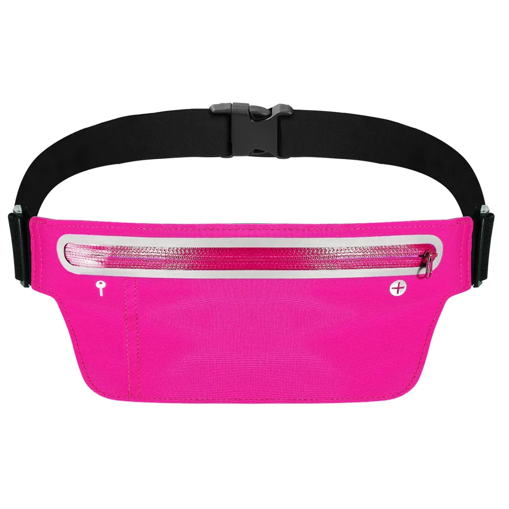 Unisex Sport Waist Pack Running Belt Bag Pouch Adjustable Bounce Free Sweat-Proof Lightweight Slim photo 5