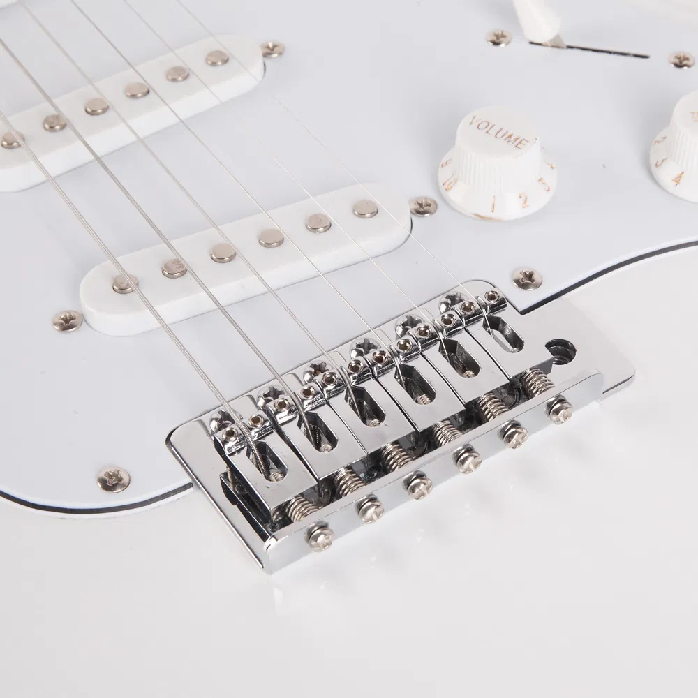 Rosewood Fingerboard Electric Guitar White photo 8