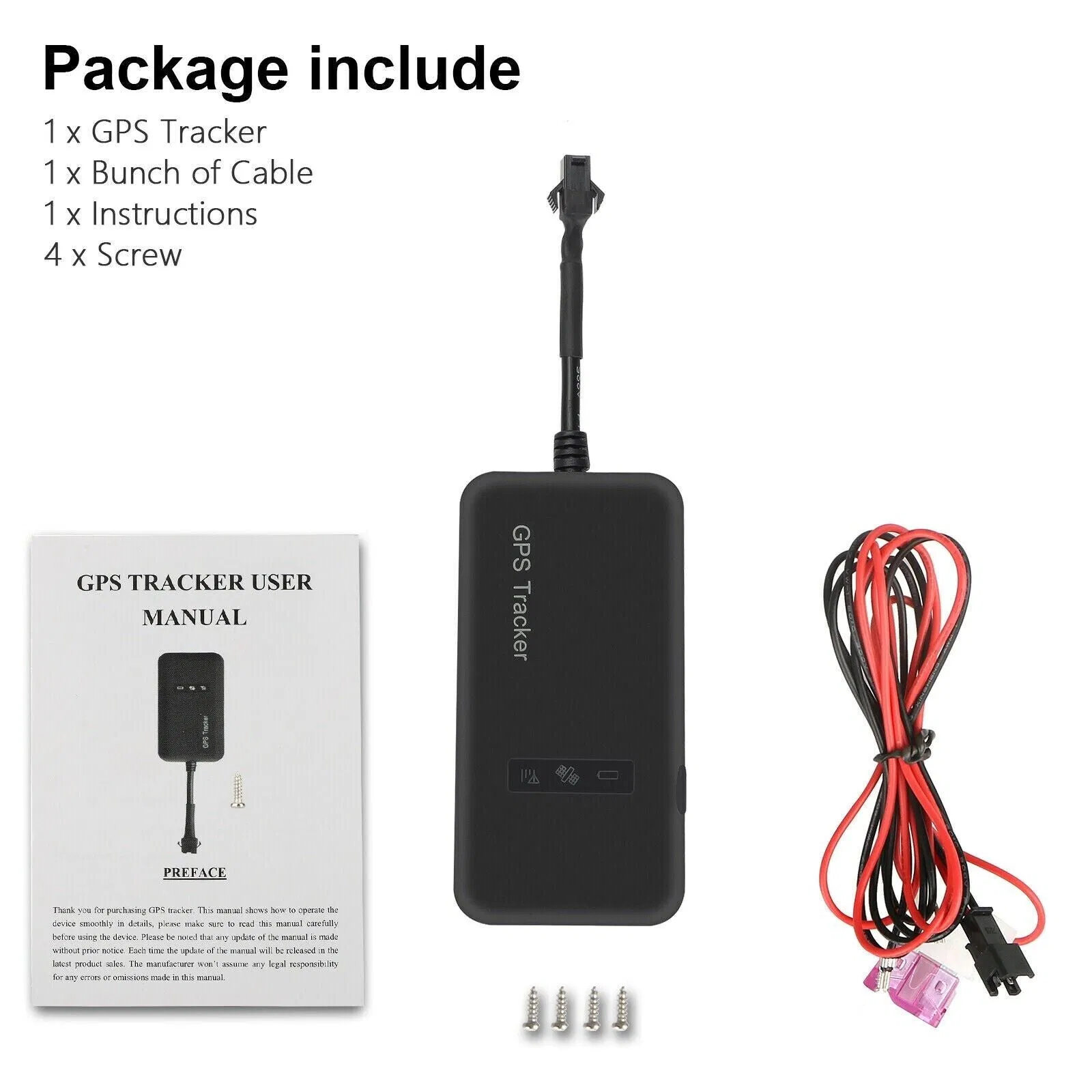 Real Time GPS Tracker Tracking Locator Device GPRS GSM Car/Motorcycle Anti Theft photo 3