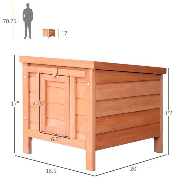 Pet/Dog House- Natural photo 5