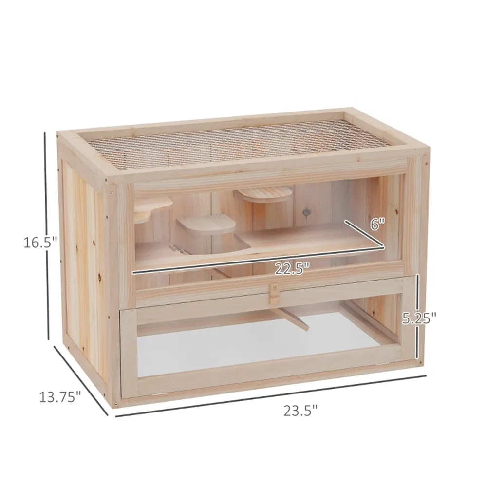 Wooden Hamster Cage ( Amazon Shipping)(Prohibited by WalMart) photo 4