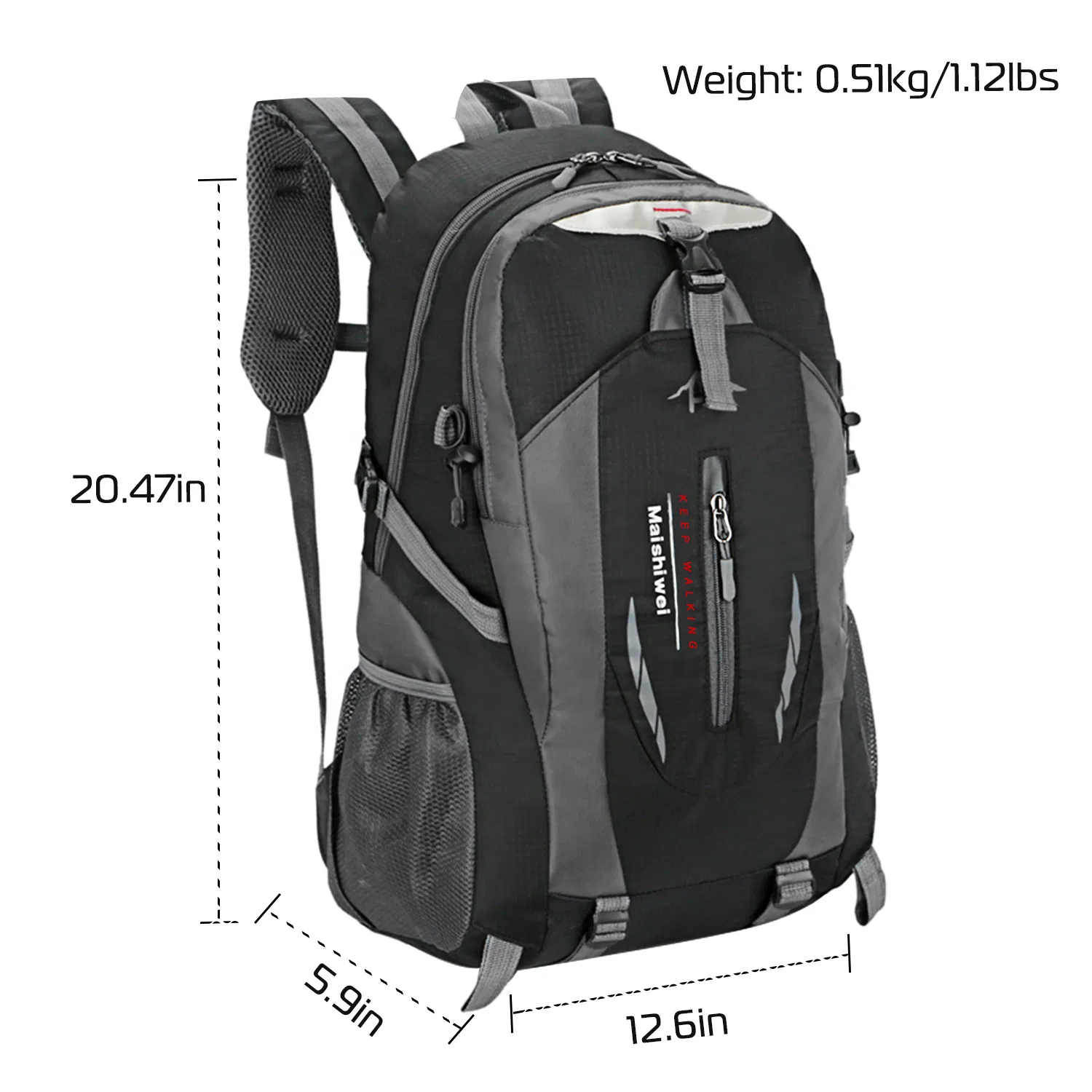 36L Outdoor Backpack Waterproof Daypack Travel Knapsack photo 8