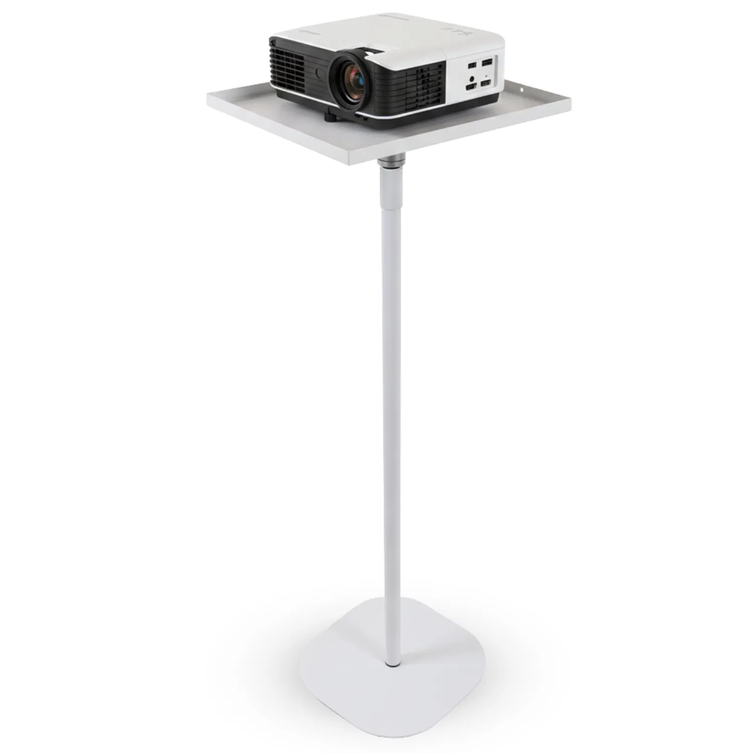 Projector Stand Height adjustable 28"-52" Tall Floor Stands w 3 Mounting Options 360?Rotatable Ball Head Heavy Duty Multipurpose Soporte Para Proyector for Home Office photo 1