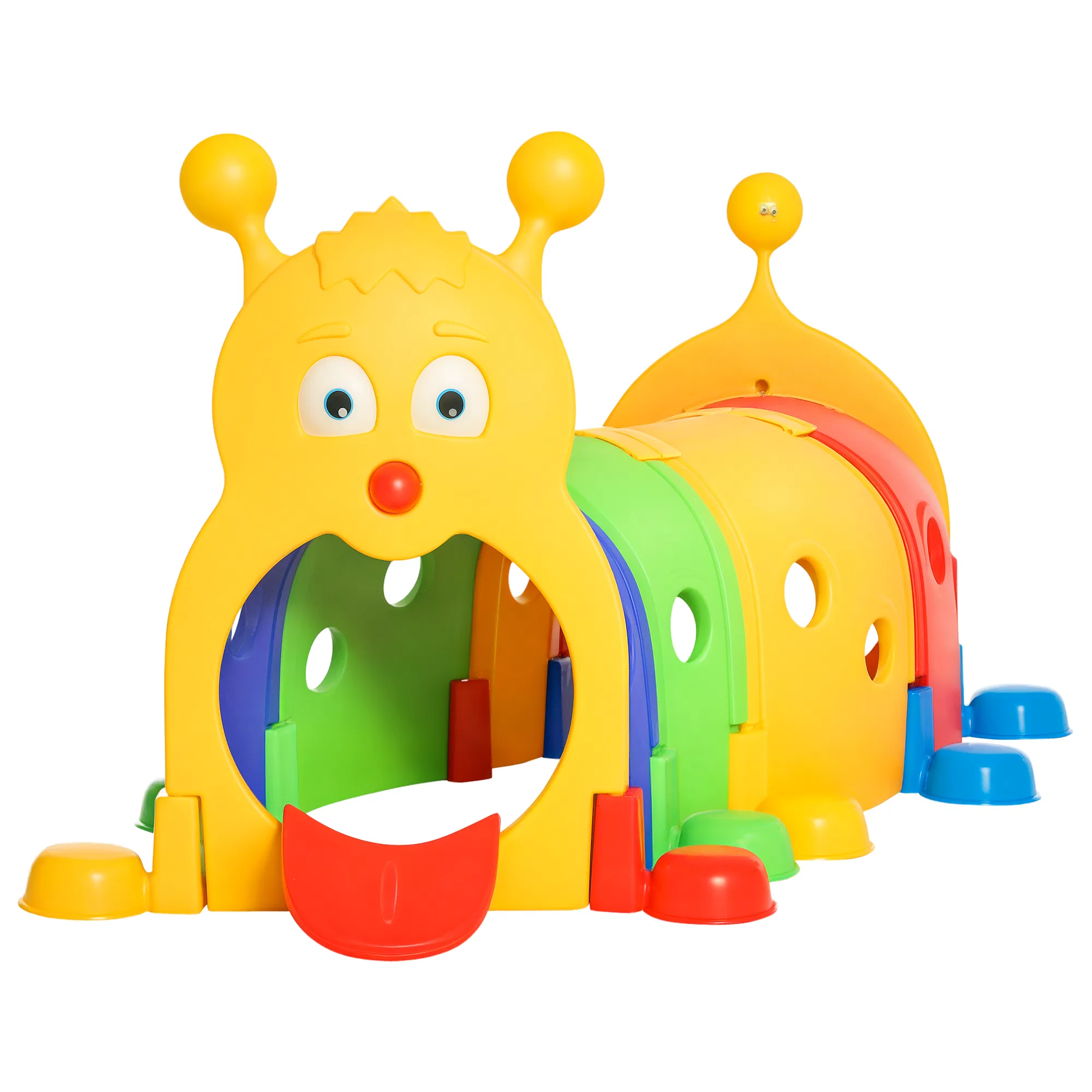 Lion Design Tunnel for Kids to Crawl Through, for 3-6 Years, Multicoloured photo 1