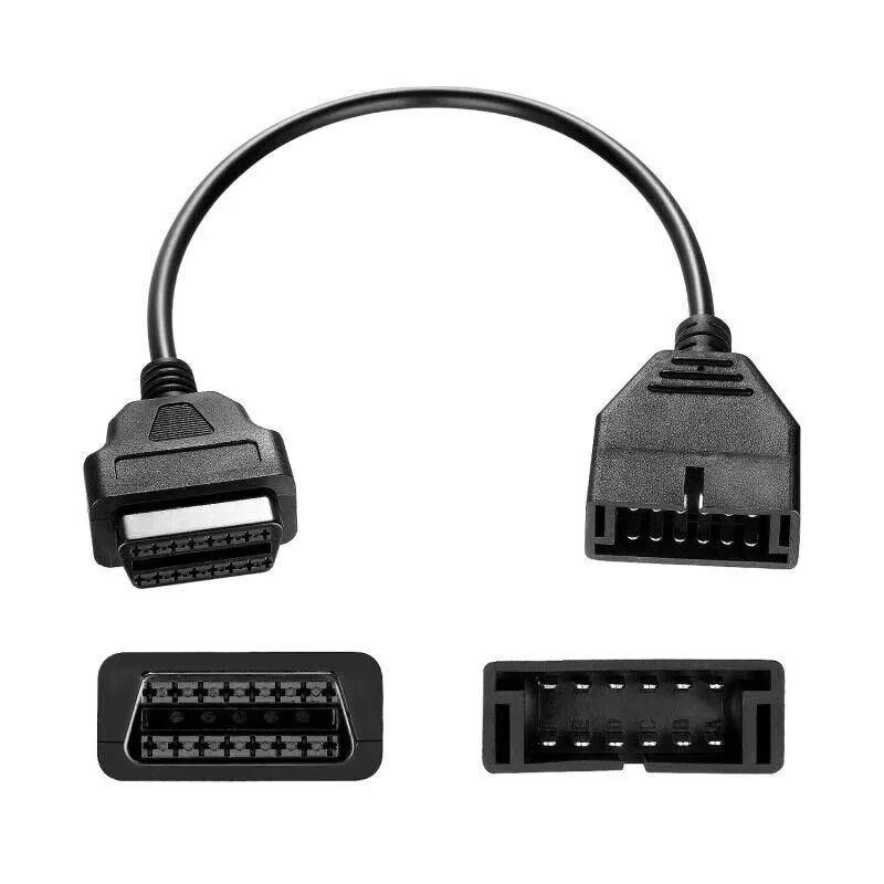 12 Pin OBD1 To 16 Pin OBD2 Convertor Adapter Cable For GM Diagnostic Scanner US photo 8
