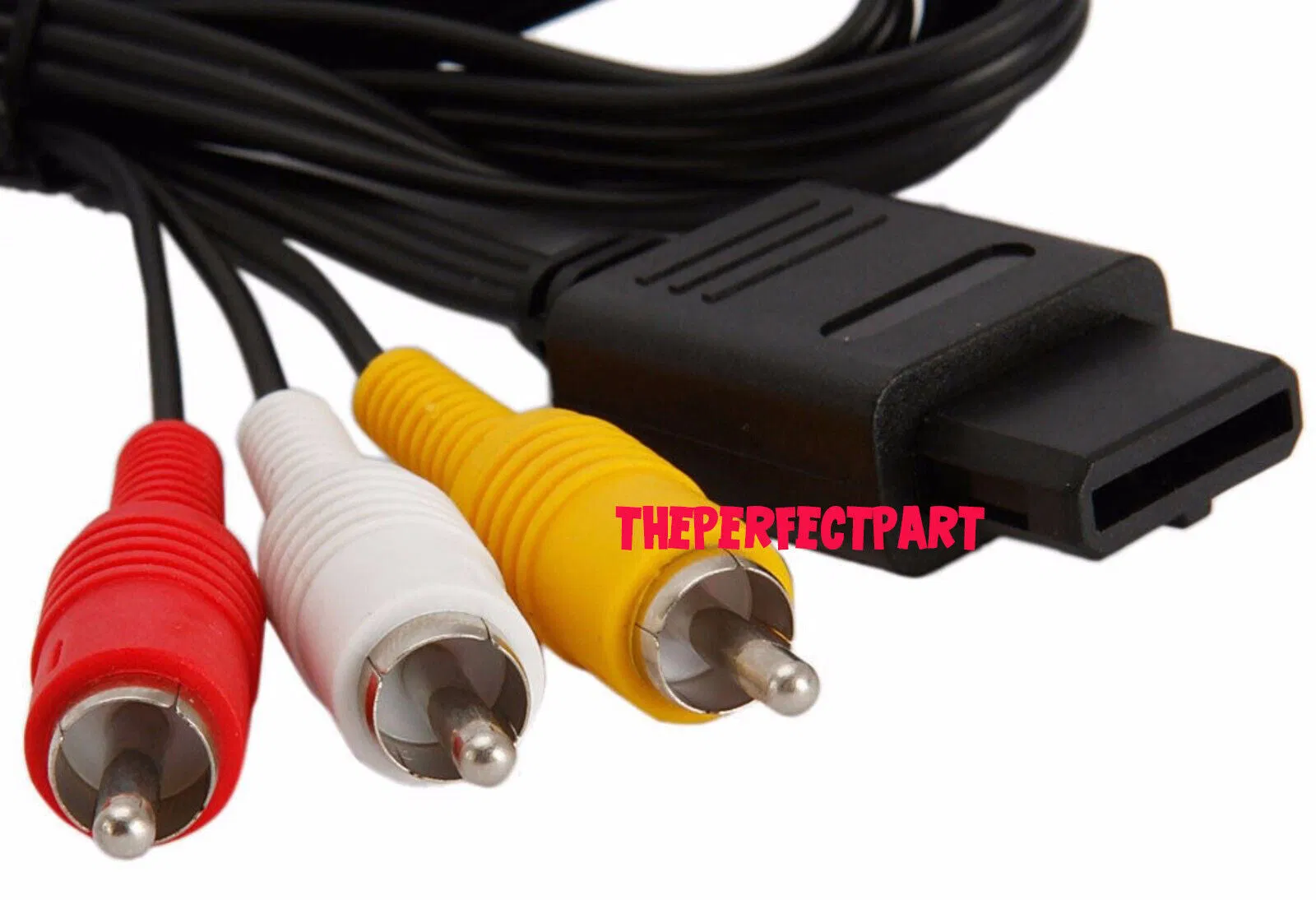 AC Adapter Power Supply & Audio Video A/V Cable for Nintendo GameCube Bundle USA photo 8